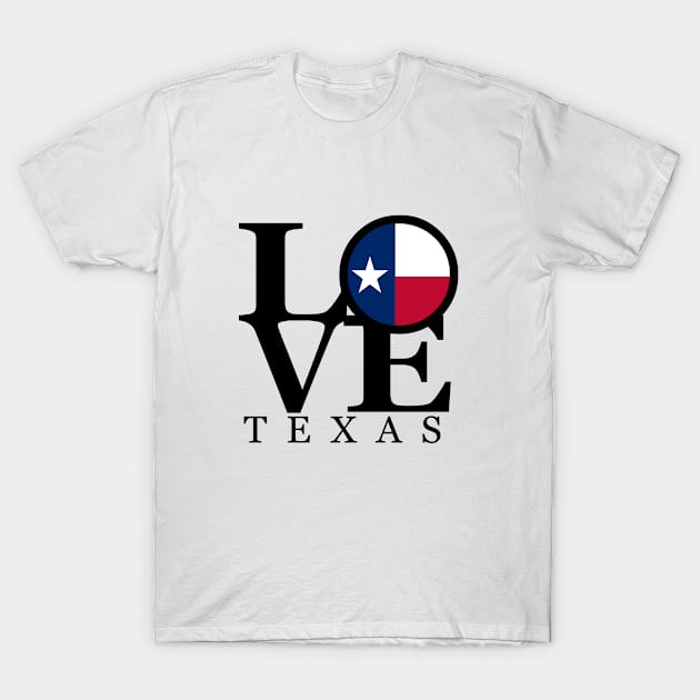 LOVE Texas T-Shirt by homebornlove